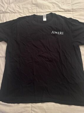 Black Logo Crewneck T-Shirt - Men